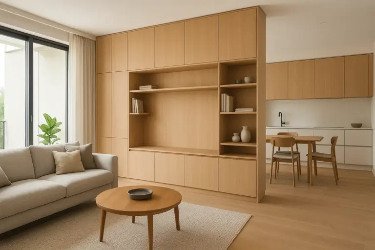 Progetto d’arredo personalizzato per soggiorno open space: come ottenere funzionalità su misura senza rinunciare alla luce naturale