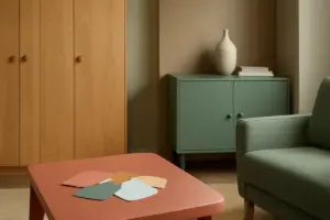 Colori di tendenza per mobili su misura in legno: come abbinare nuance attuali senza rischiare l’effetto fuori moda