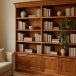 Libreria su misura in legno massello: vantaggi per valorizzare ogni ambiente