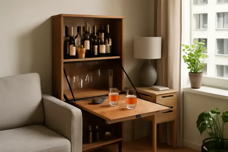 Mobile bar su misura in casa: come valorizzare lo spazio anche nei piccoli appartamenti moderni