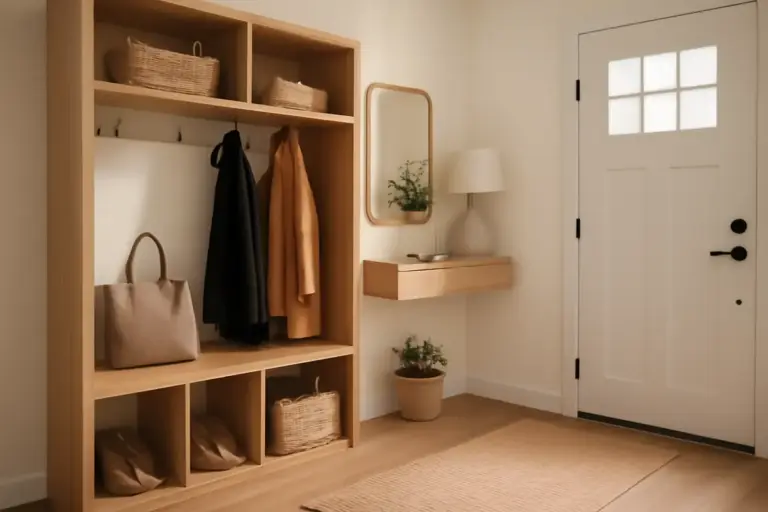 Zona ingresso su misura: idee per organizzazione e design che accolgono al meglio