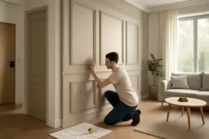 Progettare una parete boiserie su misura: l’effetto scenografico che rinnova il design di ingresso e soggiorno