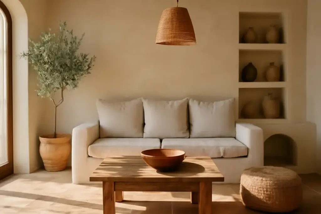 Cos’è lo stile mediterraneo per interni? I materiali chiave per trasmettere relax e autenticità in ogni stanza