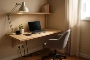 Come creare una zona smart working con scrivania su misura? L’errore da non fare con luce e cablaggi