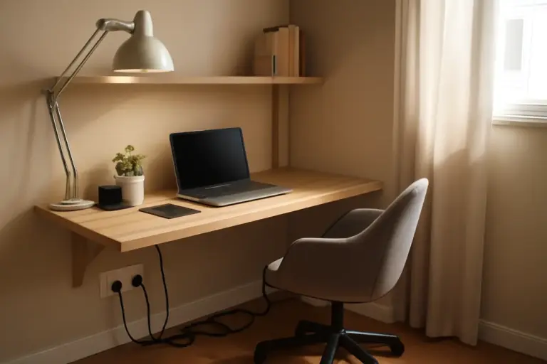 Come creare una zona smart working con scrivania su misura? L’errore da non fare con luce e cablaggi