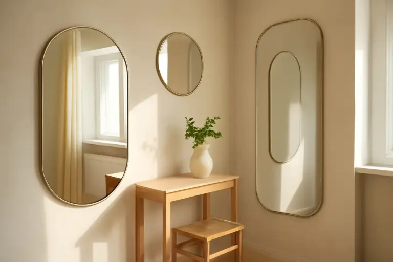 Specchi di design su misura: dettagli che amplificano lo spazio e moltiplicano la luce nelle stanze più piccole