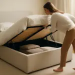 Letto contenitore su misura: il dettaglio funzionale che trasforma la camera
