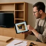 Come progettare un mobile TV su misura a parete? Sfrutta la tecnologia senza sacrificare il design artigianale