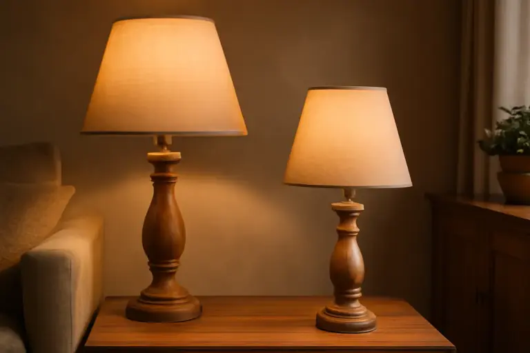 Lampade in legno realizzate a mano: come aggiungere calore e carattere a qualsiasi stanza