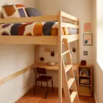 Letto a soppalco personalizzato per camere strette: la soluzione che libera superficie e dona personalità