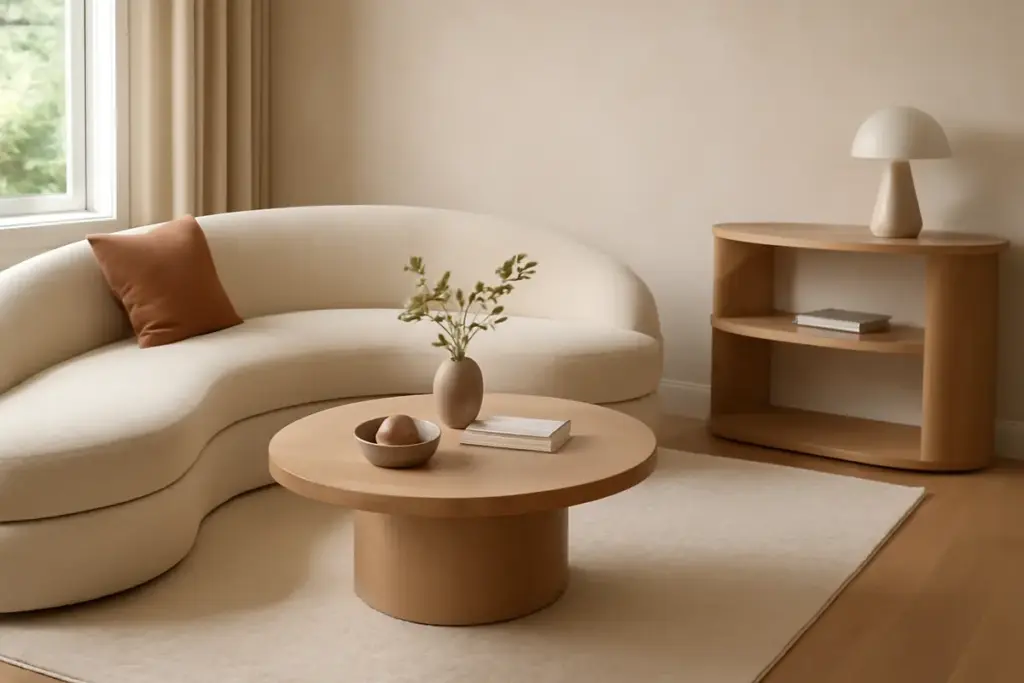 Il ritorno dei mobili curvi su misura: perché conquistano i designer e come inserirli in casa